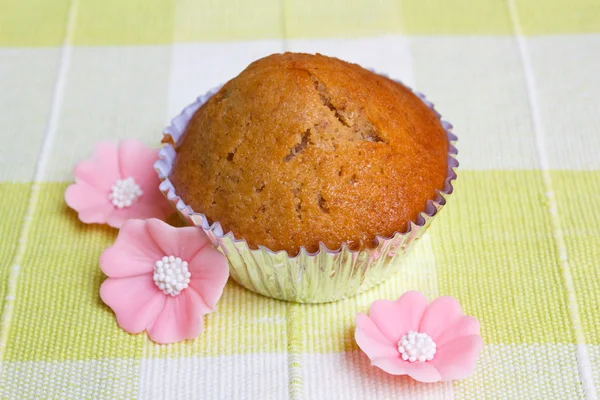 Torta tazza di banana . — Foto Stock