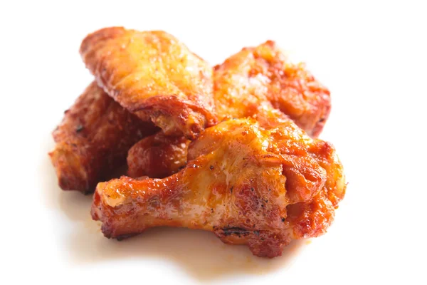 Hot and spicy fried chicken. — Stock Photo, Image