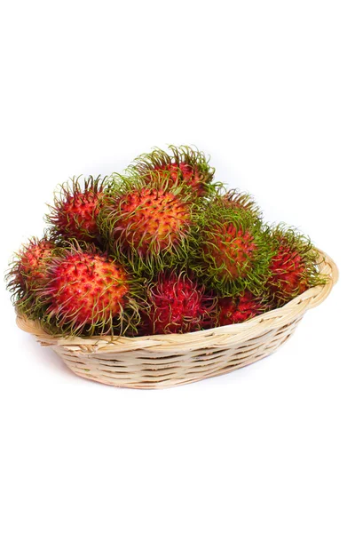 Rambutan - Fruta asiática . — Fotografia de Stock