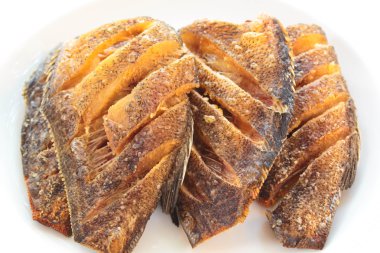 trichogaster pektoralis, kızarmış salid balık.