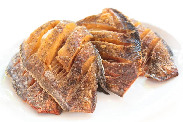 Trichogaster pectoralis, peixe salido frito . — Fotografia de Stock