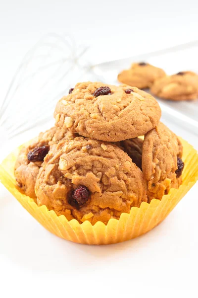 Oatmeal raisin cookies. — Stock Photo, Image