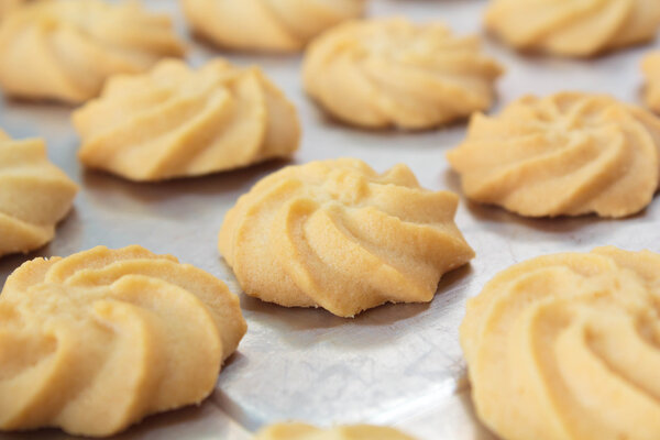 Butter cookies. 
