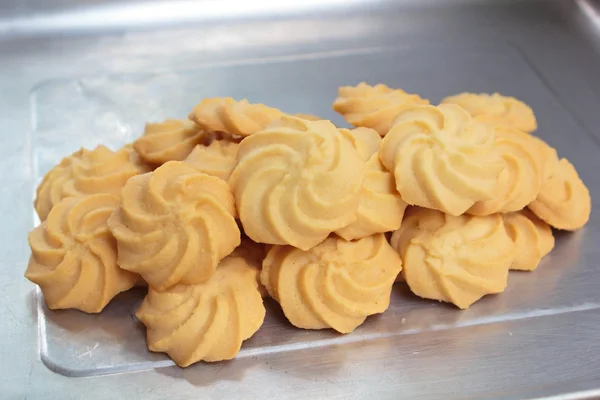 Biscoitos de manteiga . — Fotografia de Stock