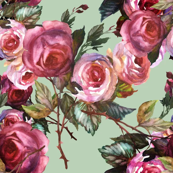 Wzór róże — Zdjęcie stockowe
