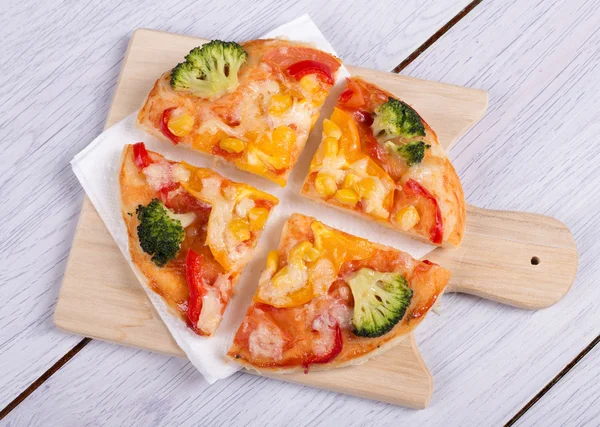 Pizza vegetale — Foto Stock