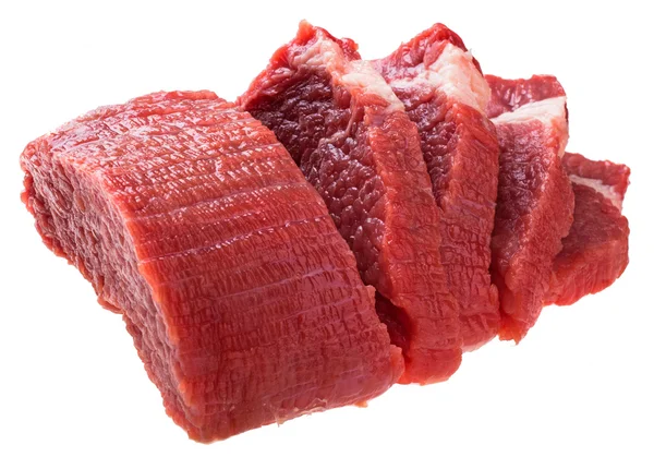 Vers vlees van rauw rundvlees Stockafbeelding