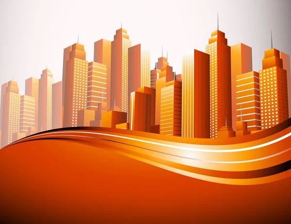 City — Stock Vector