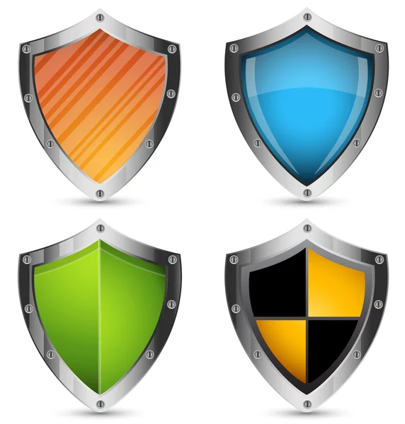 Shields — Stock Vector