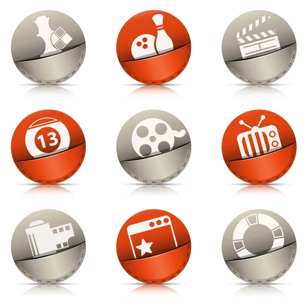 Pocket icons — Stock Vector