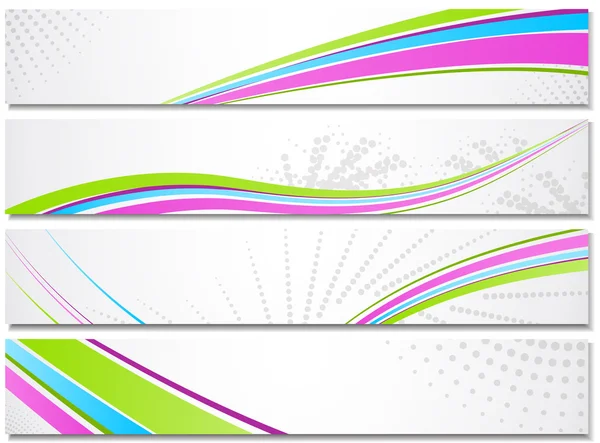 Banners — Stock Vector