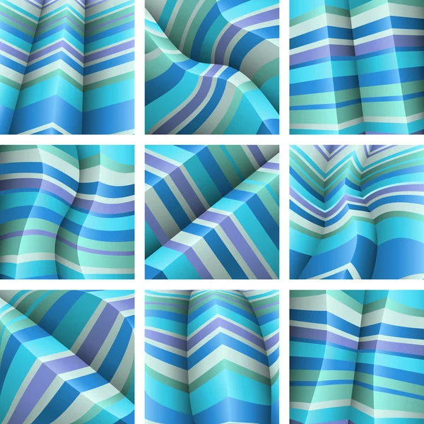 Wavy banners — Stock Vector