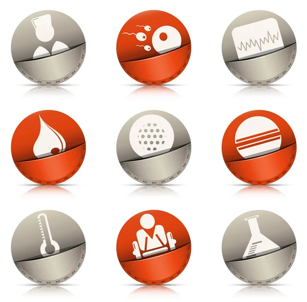 Pocket icons — Stock Vector