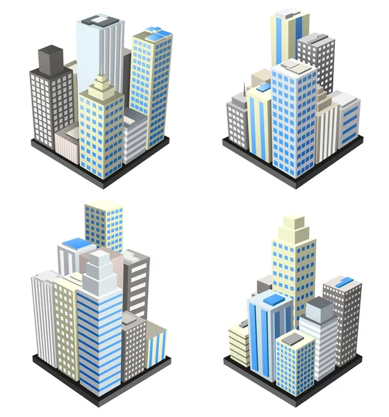 Buildings — Stock Vector