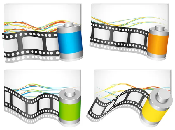 Film reel — Stock Vector