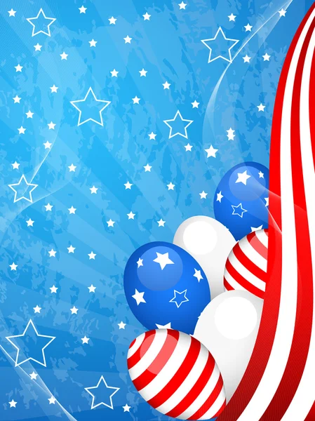 4th July — Stock Vector