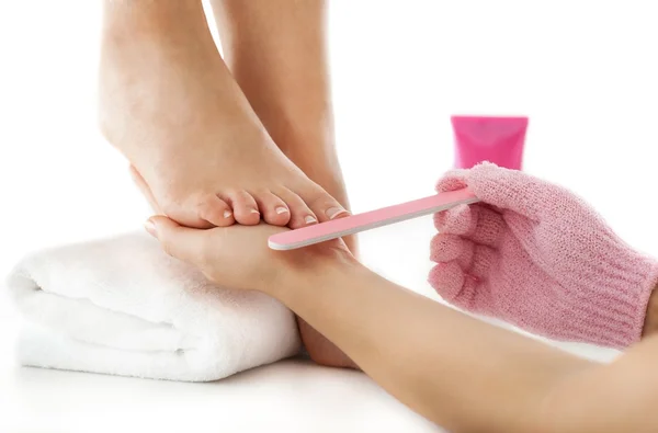 Foot care Stock Image