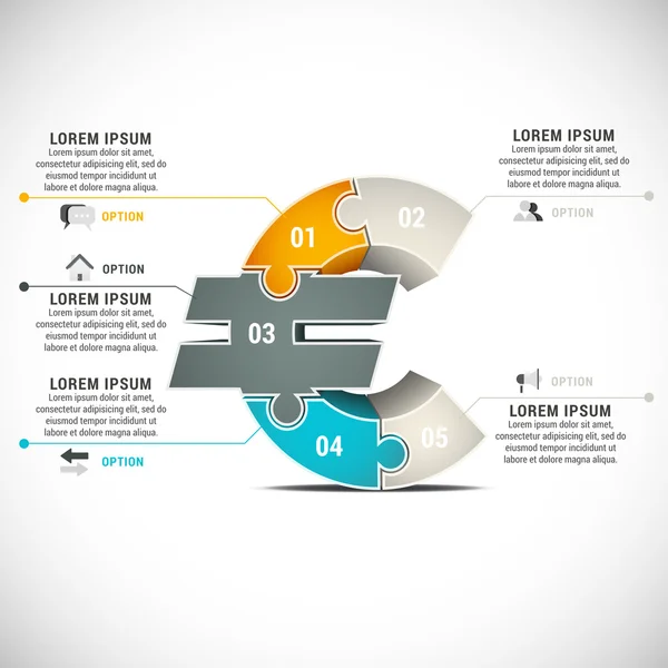 Infographic — Stock Vector