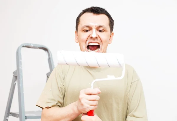 Painting the apartment — Stock Photo, Image