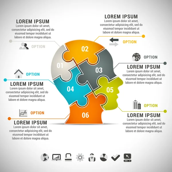 Infographic — Stock Vector