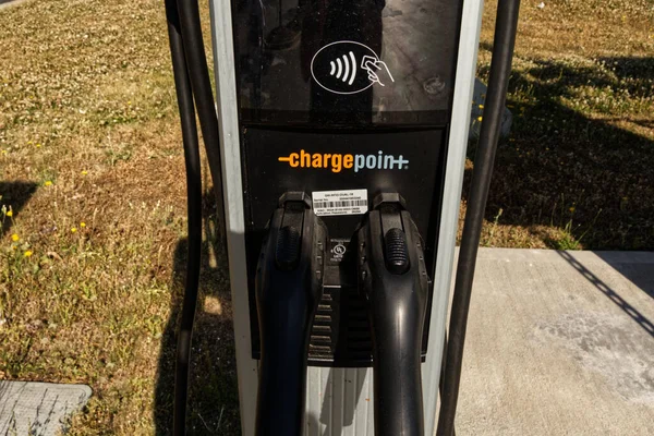 Augusta Usa Зарядная Станция Car Georgia Power Chargepoint Logo Washington — стоковое фото