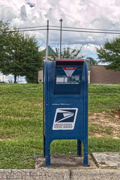 コロンビア郡 ガインUsa アメリカ郵便局のドロップボックス — ストック写真