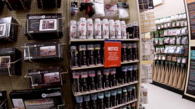 Augusta, Ga USA - 08 12: 21: Hobi Lobisi Perakende satış mağazası İçişleri Robert C. Daniel Parkway