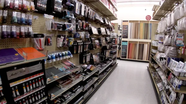 Augusta Usa Интерьер Торгового Центра Hobby Lobby Robert Daniel Parkway — стоковое фото