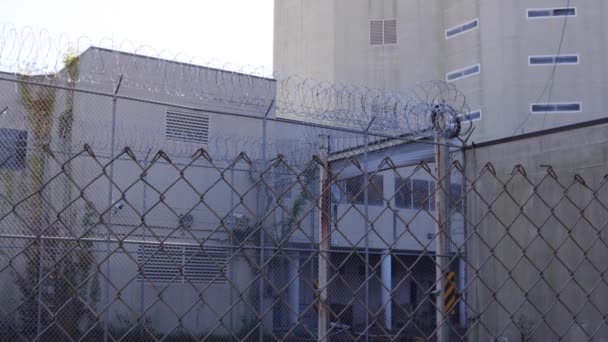 Augusta Usa Abriss Des Alten Richmond County Gefängnisses Walton Way — Stockvideo
