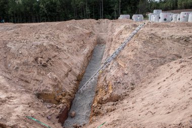 Augusta, Ga USA - 07 01 21: İnşaat sahası