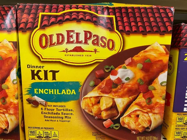 Columbia County Usa Old Elpaso Taco Dinner Kit — Foto Stock