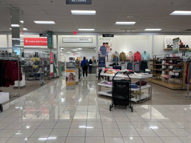 Columbia County, Ga USA - 12 01 21: Kohls perakende satış mağazası