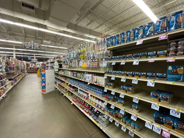 Hephzibah Usa Kjs Retail Grocery Store Interior — Stock Photo, Image