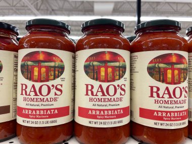 Columbia County, Ga USA - 12 01: 21 RAO spagetti ve salamura sosu