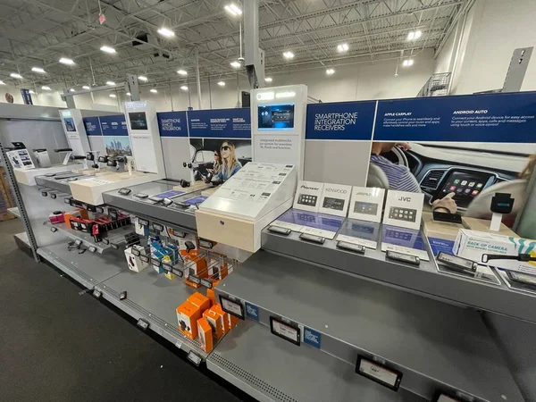 Augusta Usa Best Buy Retail Electronics Store Interior — Foto de Stock