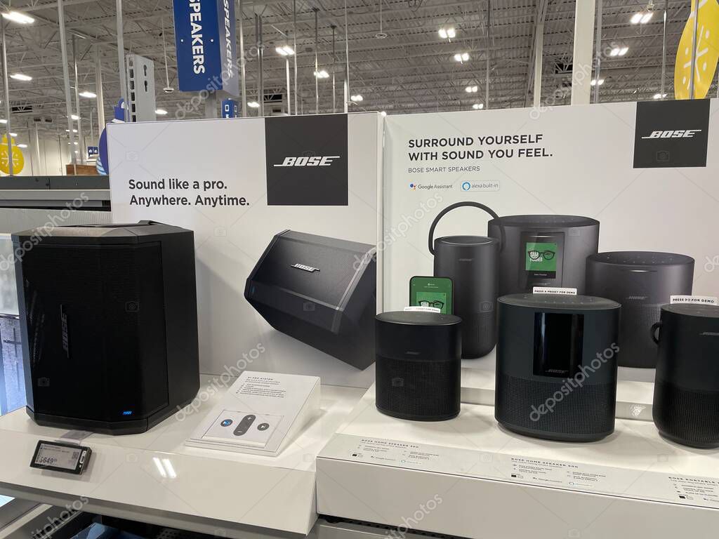 Augusta, Ga USA - 12 05 21: Best Buy retail electronics store interior