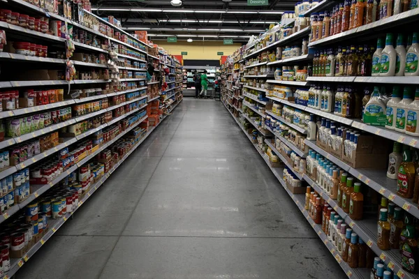 Columbia County Eua Walmart Loja Varejo Mercado Bairro — Fotografia de Stock