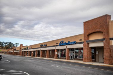 Augusta, Ga USA - 12: 15 20: Perakende mağaza klasik tasarımı