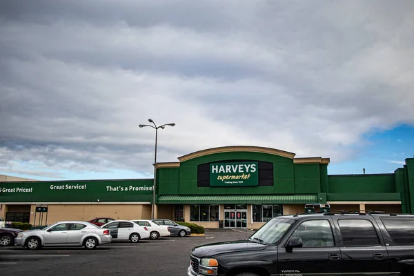 Augusta Usa Lebensmittelgeschäft Harveys — Stockfoto