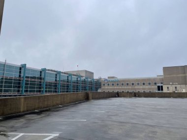 Medikal bölge şehir merkezindeki şehir binaları Augusta Ga sahneleri