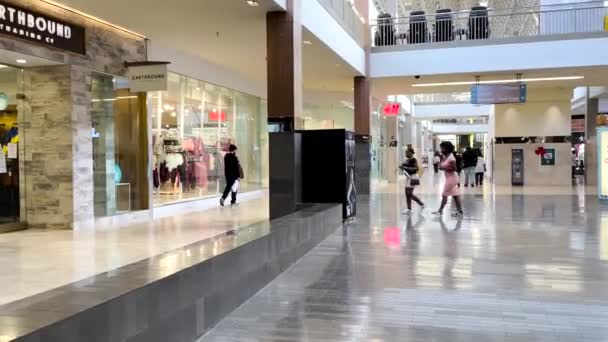 Augusta Usa Augusta Alışveriş Merkezi Açık Alandaki Tatiller — Stok video