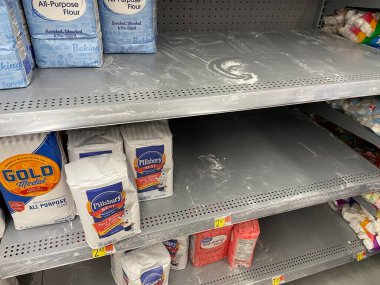 Martinez, Ga USA - 12. 23: Walmart perakende satış mağazası iç mekanı