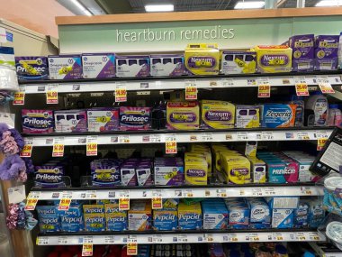 Martinez, Ga USA - 12: 23 Kroger perakende mağazası Kolombiya Yolu 'nda Noel arifesi