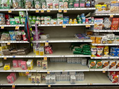 Martinez, Ga USA - 12: 23 Kroger perakende mağazası Kolombiya Yolu 'nda Noel arifesi