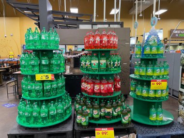 Martinez, Ga USA - 12: 23 Kroger perakende mağazası Kolombiya Yolu 'nda Noel arifesi