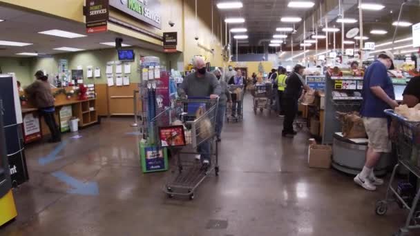 Martinez États Unis Kroger Retail Store Interior Christmas Eve Columbia — Video