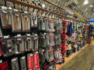 Augusta, Ga USA - 1203 21: Cabelas perakende mağazası Cabela Parkway