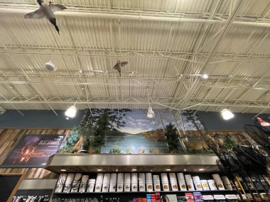 Augusta, Ga USA - 1203 21: Cabelas perakende mağazası Cabela Parkway