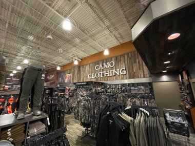 Augusta, Ga USA - 1203 21: Cabelas perakende mağazası Cabela Parkway