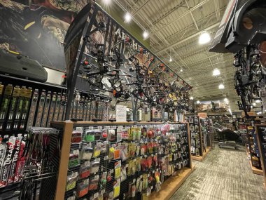 Augusta, Ga USA - 1203 21: Cabelas perakende mağazası Cabela Parkway